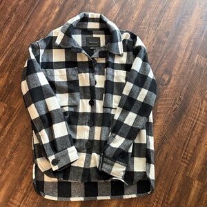 Sanctuary Women’s Black and White Shacket